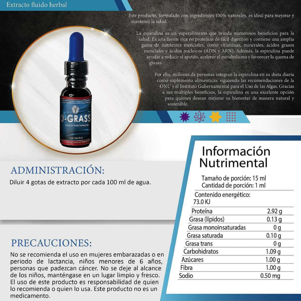 Grass Extracto Fluido Herbal 15ml