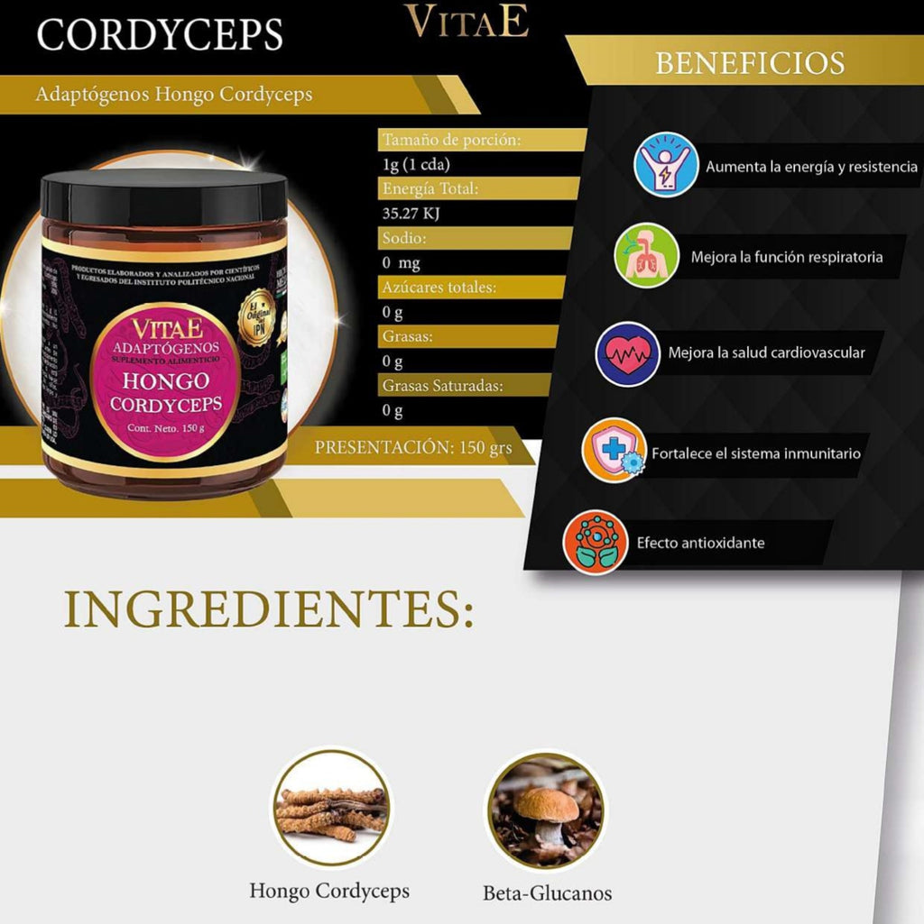 Cordyceps (Adaptógenos Vitae) 150g