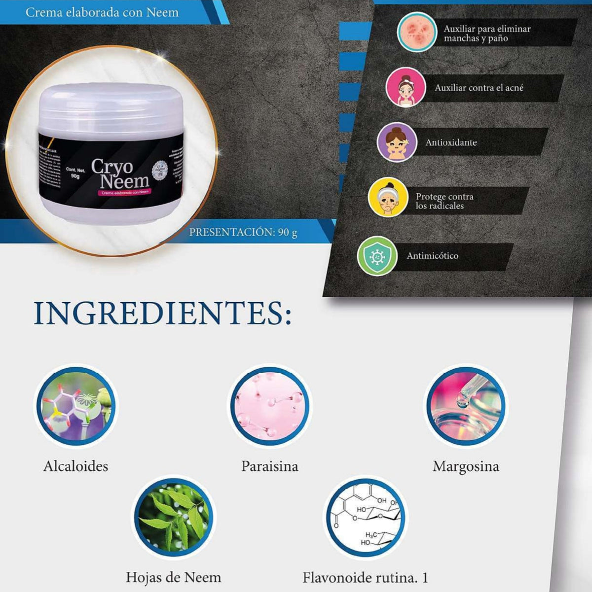 Cryo Neem Crema 90g
