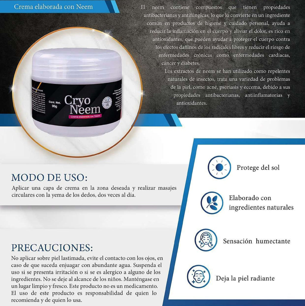 Cryo Neem Crema 90g