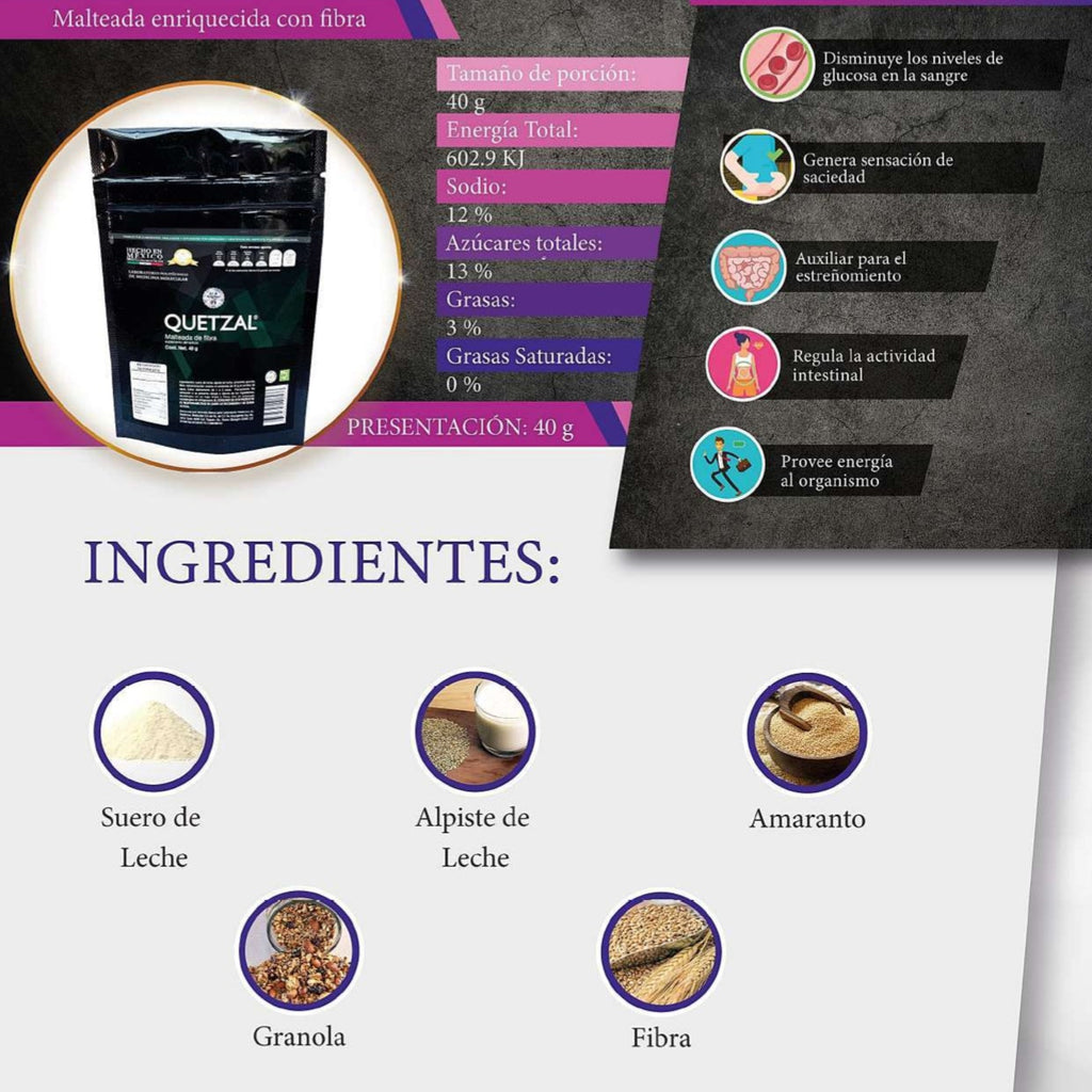Quetzal salud digestiva 40 grs