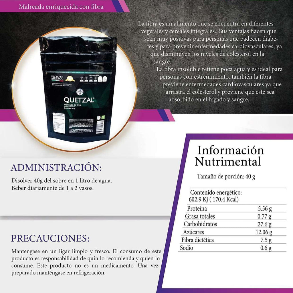 Quetzal salud digestiva 40 grs