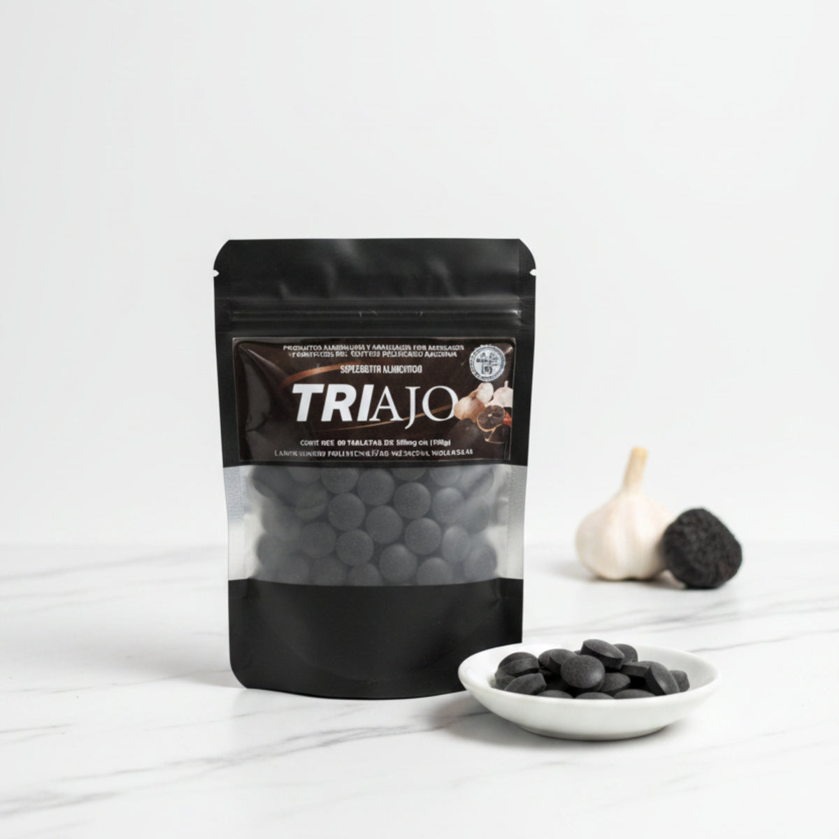 Triajo Ajo Negro, Chino y Estrella 60 tabletas