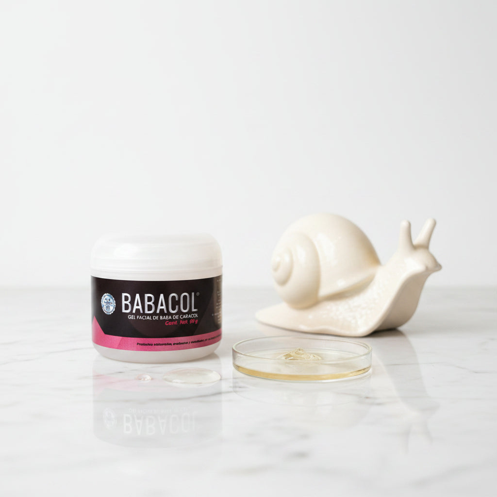 Babacol Gel: Gel facial con baba de caracol