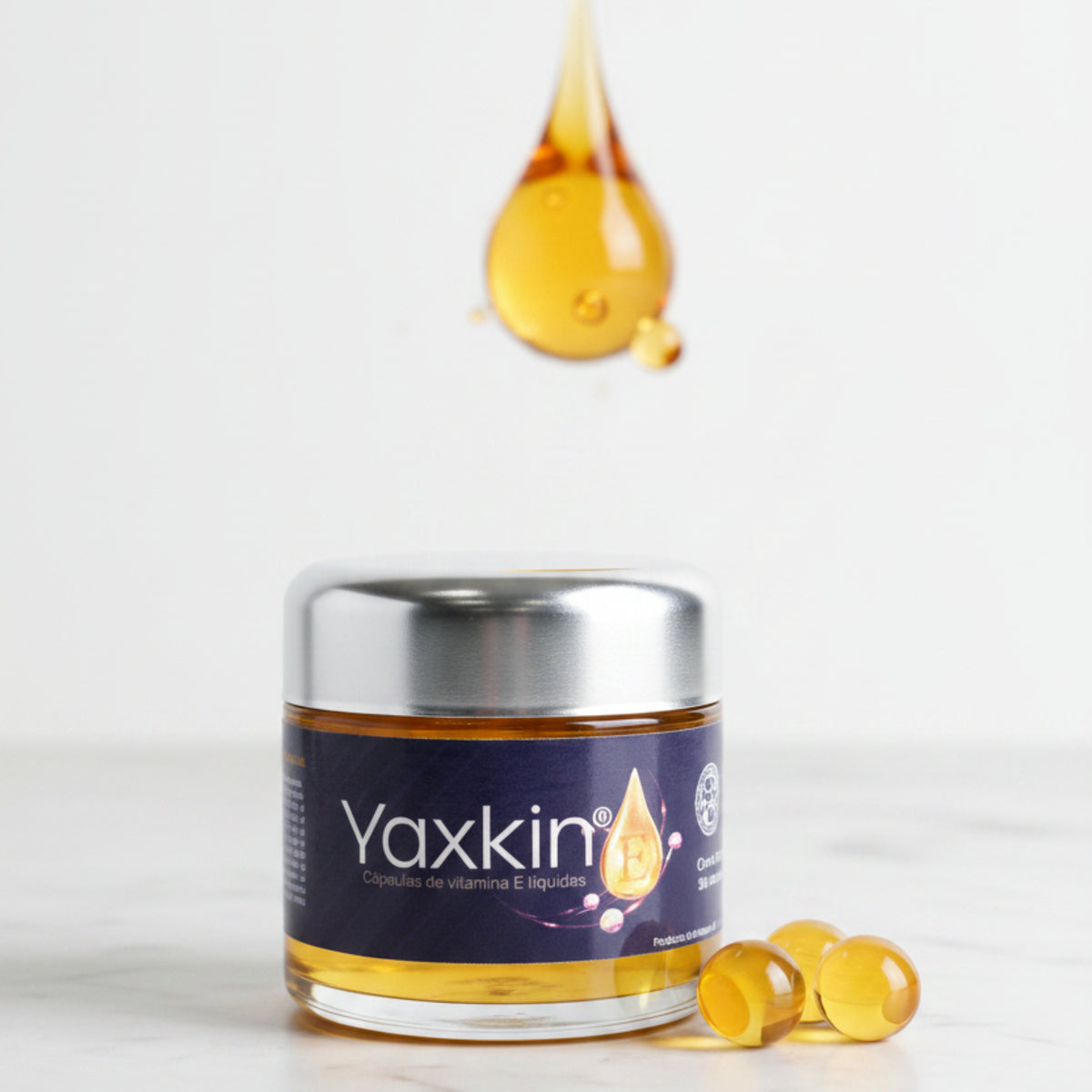 Yaskin capsulas de Colágeno y Vitamina E 90 grs